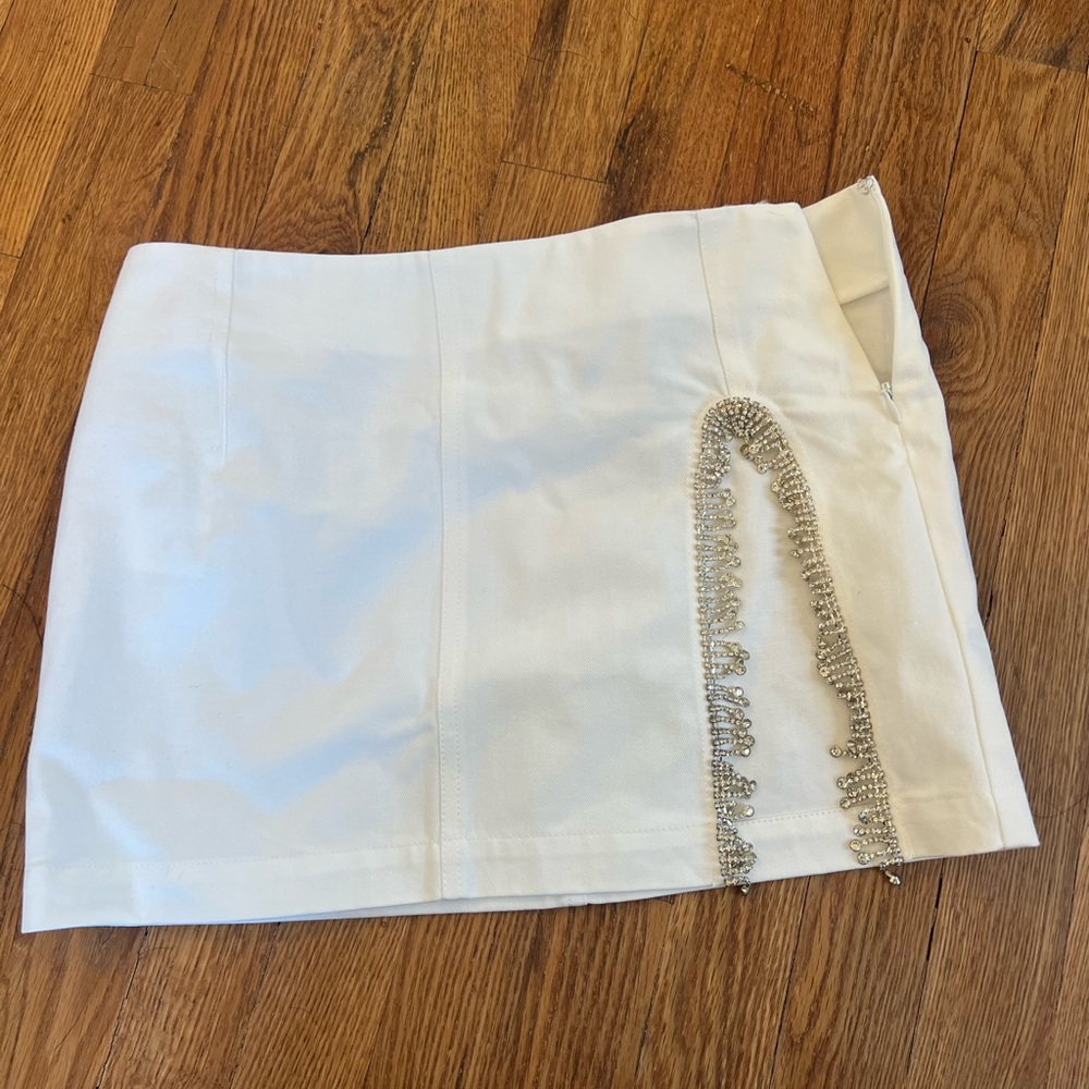 Lovers + Friends Mini Skirt in White - Picture 2 of 5